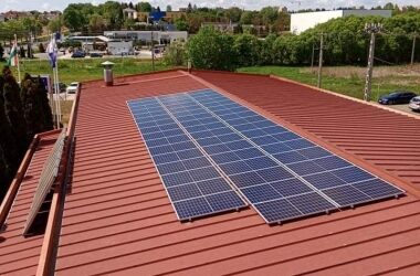 Installation of a solar system at the headquarters of Drink System Ltd.